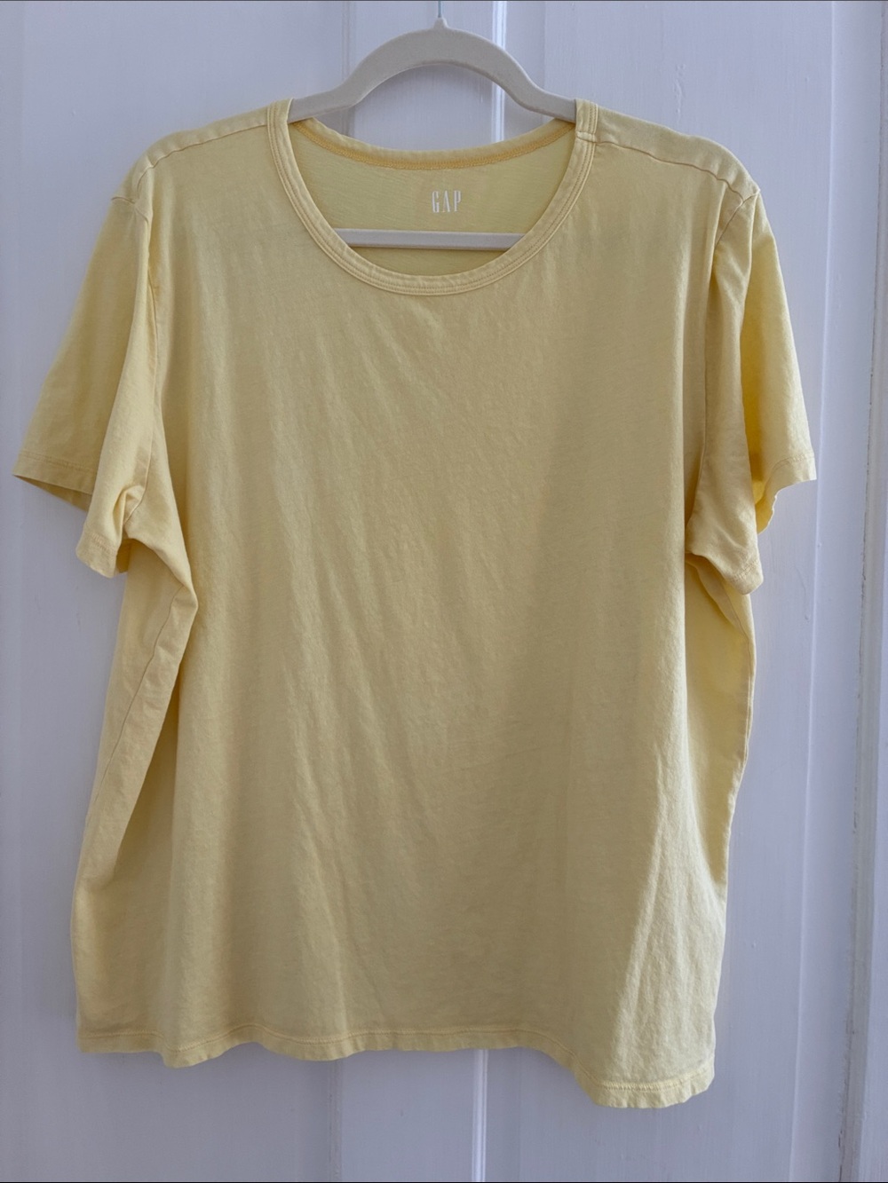 GAP Kids Pale Yellow Short Sleeve Tee